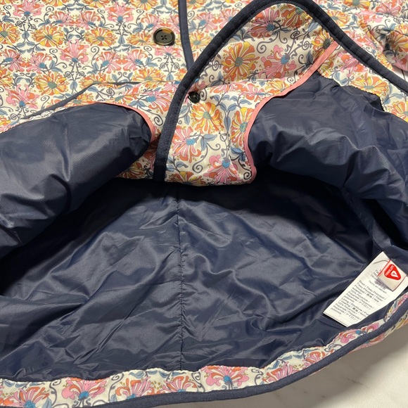 J Crew Quilted puffer lady jacket in Liberty Honeysuckle floral with PrimaLoft 2 - Picture 6 of 8